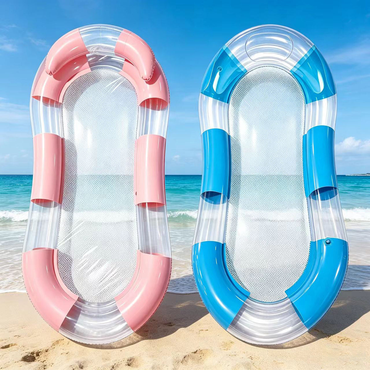 Unisex Air Mattress with Mesh Structure