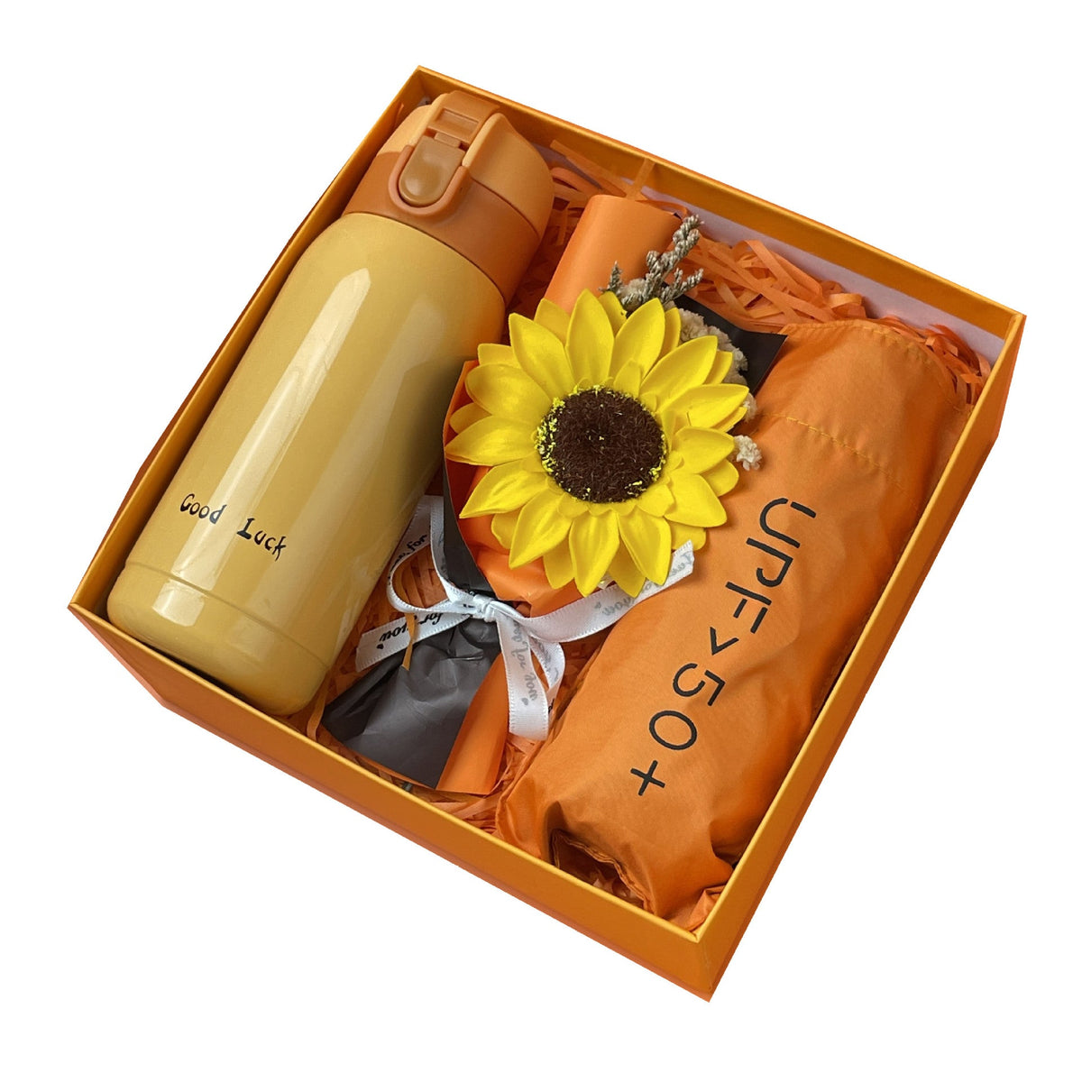 Unisex Drinking Cup and Umbrella Set