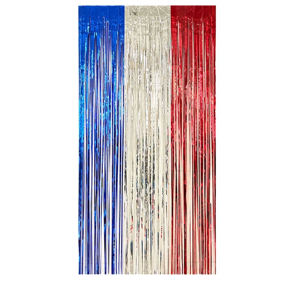 Unisex Nano Glittering Party Curtain with Star Motif Photo Background