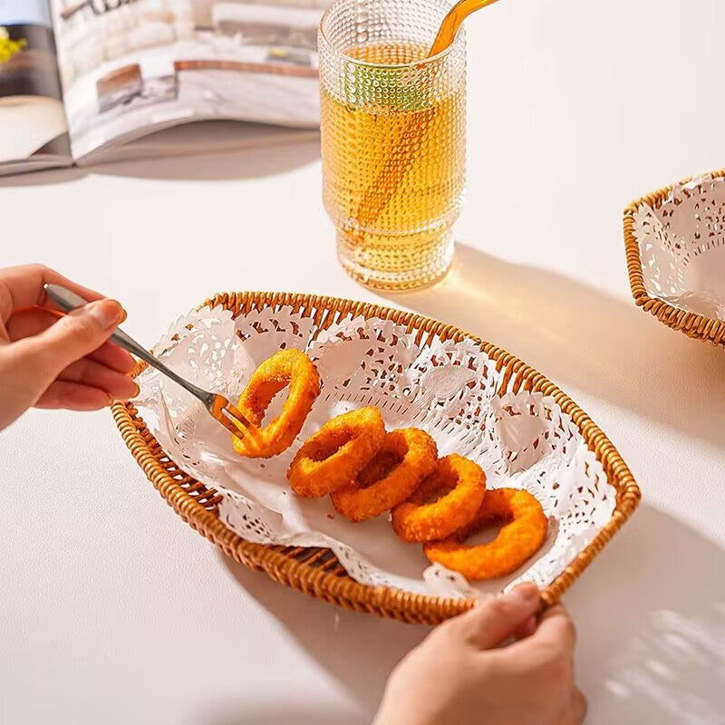 Unisex Wicker Basket