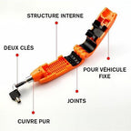 Universal Anti-Theft Handlebar Lock for Motorcycle and Scooter