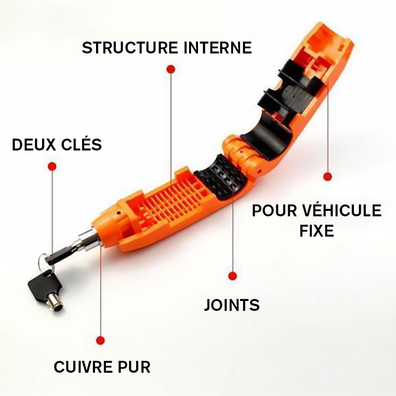 Universal Anti-Theft Handlebar Lock for Motorcycle and Scooter