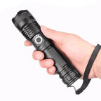 Universal XHP50.2 LED Torch 90,000 Lumens with Zoom and USB