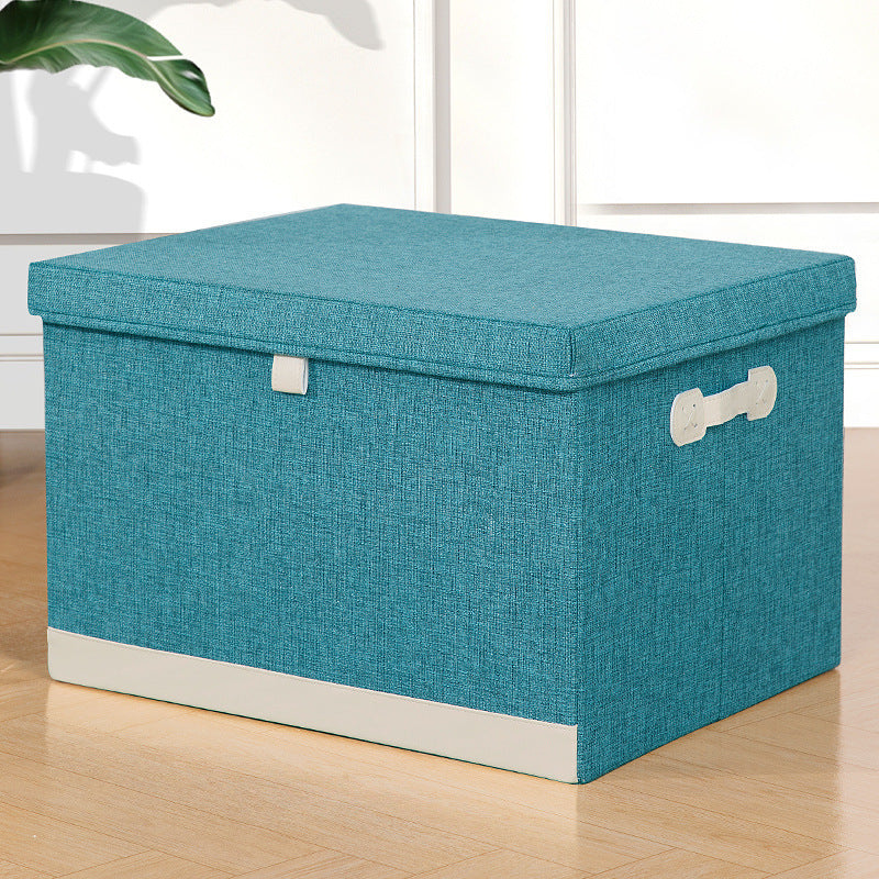 Upholstered storage ottoman