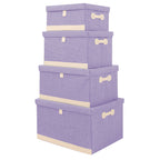 Upholstered storage ottoman