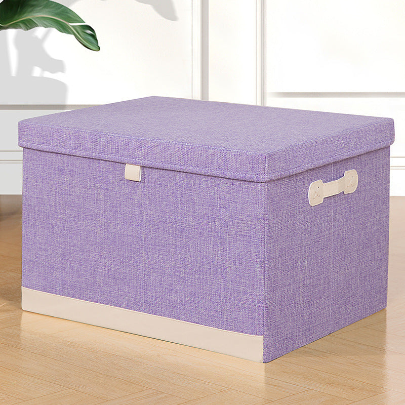 Upholstered storage ottoman
