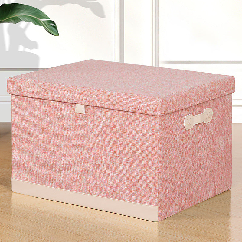 Upholstered storage ottoman