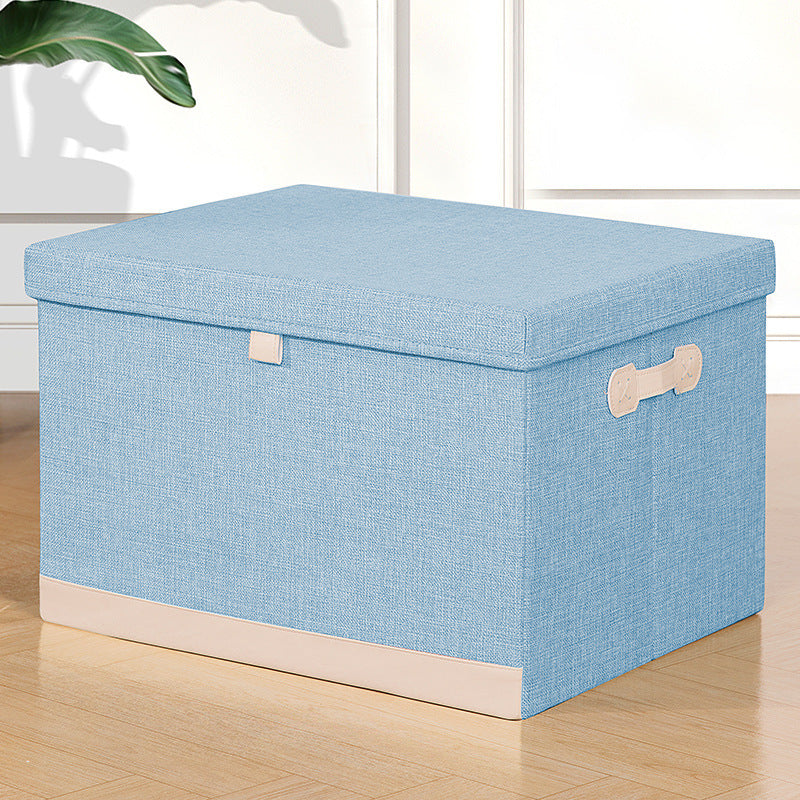Upholstered storage ottoman