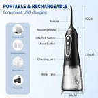 USB Rechargeable Cordless Water Flosser