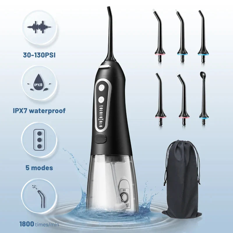 USB Rechargeable Cordless Water Flosser