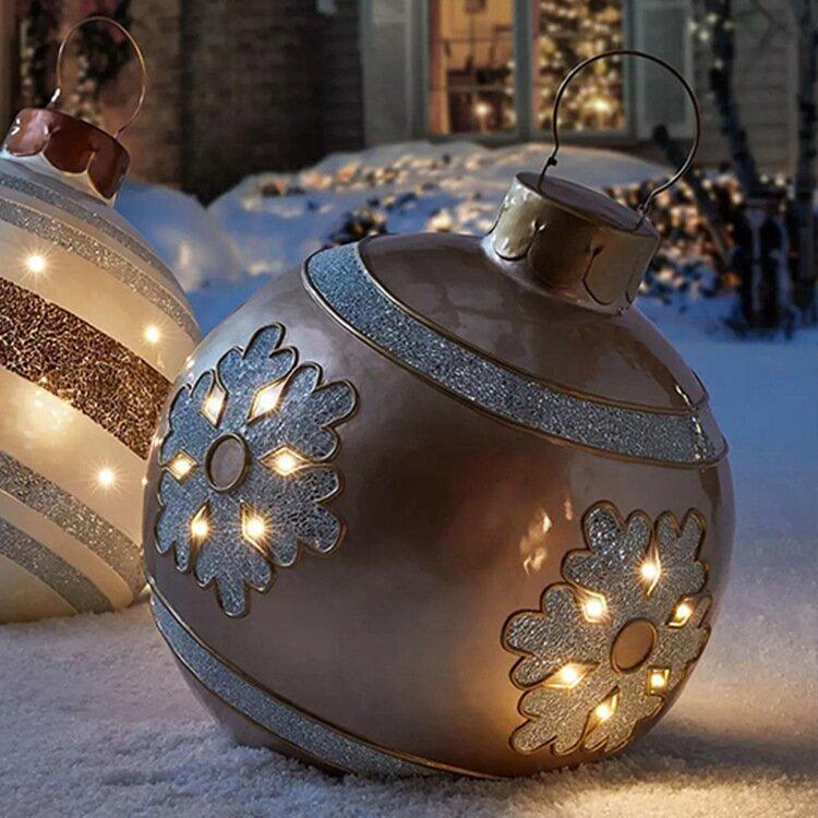 Boneroshop | Outdoor Christmas PVC Inflatable Decorated Ball