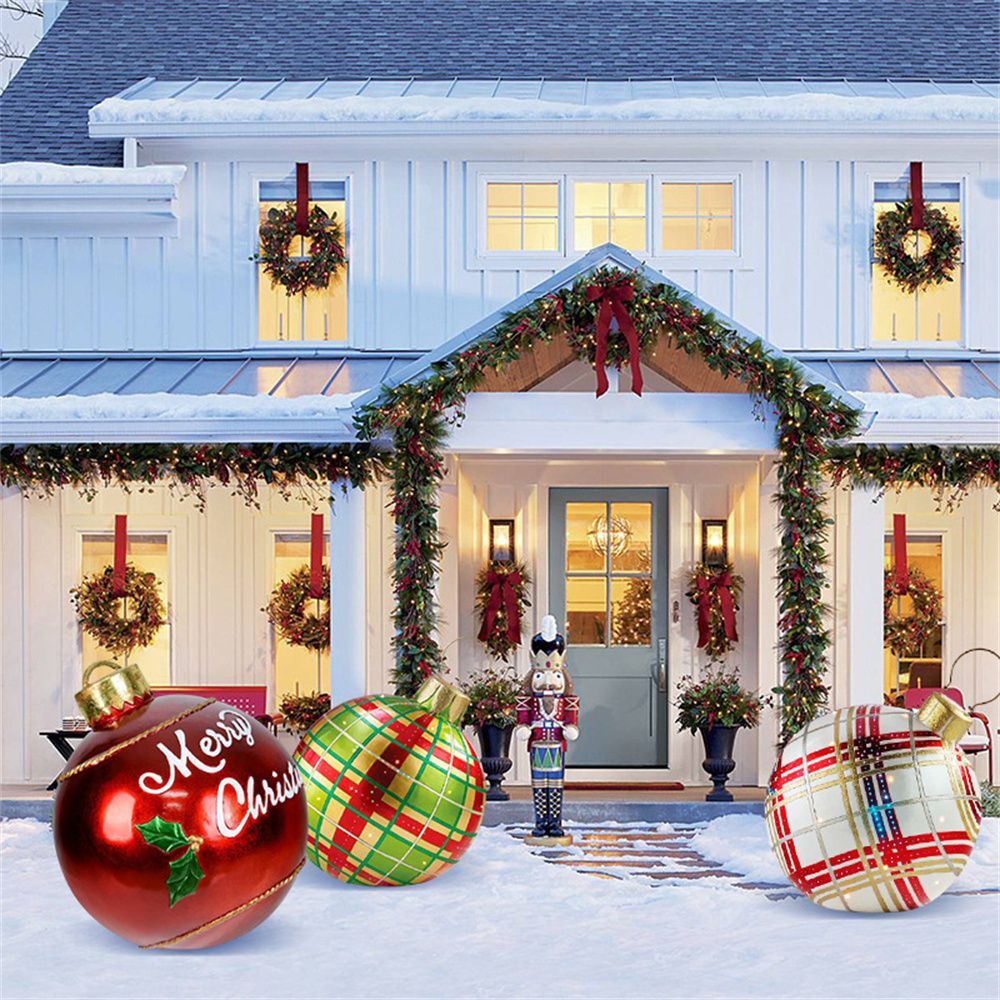 Boneroshop | Outdoor Christmas PVC Inflatable Decorated Ball
