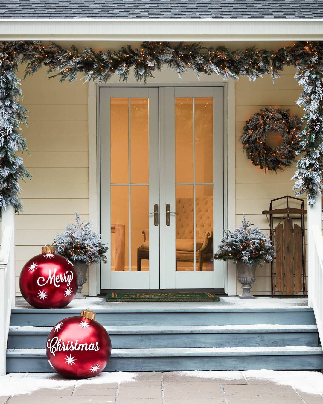 Boneroshop | Outdoor Christmas PVC Inflatable Decorated Ball