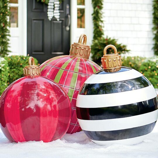 Boneroshop | Outdoor Christmas PVC Inflatable Decorated Ball