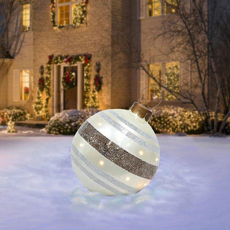 Boneroshop | Outdoor Christmas PVC Inflatable Decorated Ball