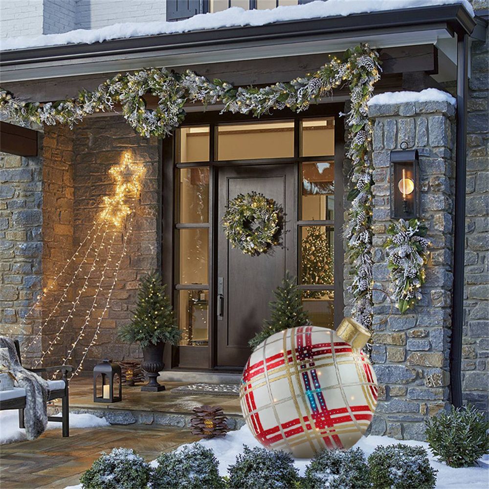Boneroshop | Outdoor Christmas PVC Inflatable Decorated Ball