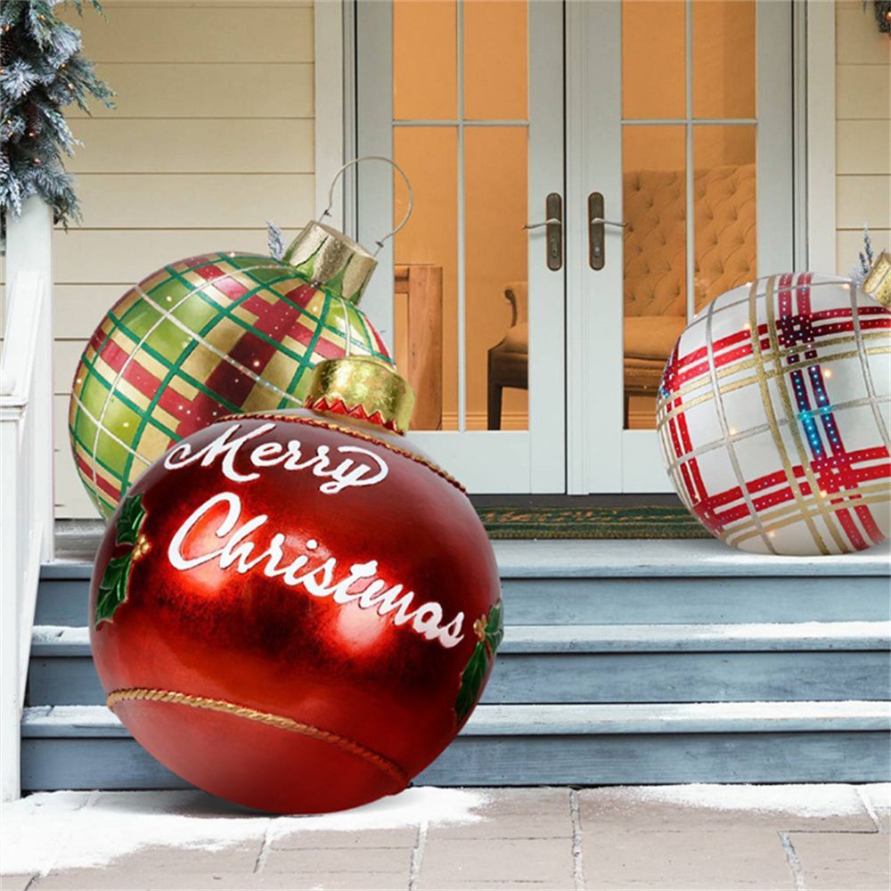 Boneroshop | Outdoor Christmas PVC Inflatable Decorated Ball