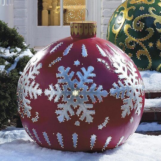 Boneroshop | Outdoor Christmas PVC Inflatable Decorated Ball