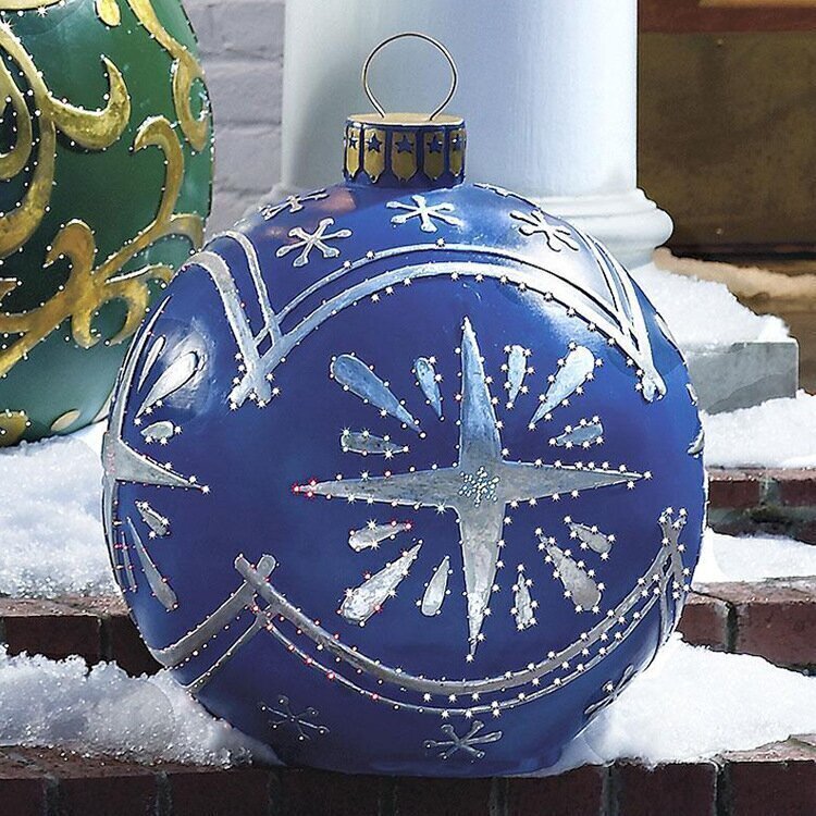 Boneroshop | Outdoor Christmas PVC Inflatable Decorated Ball