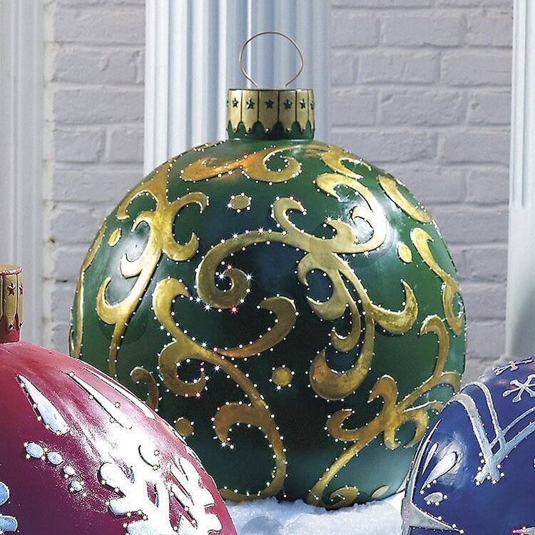 Boneroshop | Outdoor Christmas PVC Inflatable Decorated Ball