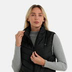 Valissiere Unisex 4-Zone Heated Gilet – Lightweight Sleeveless Thermal Vest for Outdoor & Everyday Wear