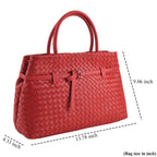 Valissiere Women's Genuine Leather Crossbody Bag with Multi-Pocket Storage