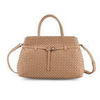 Valissiere Women's Genuine Leather Crossbody Bag with Multi-Pocket Storage