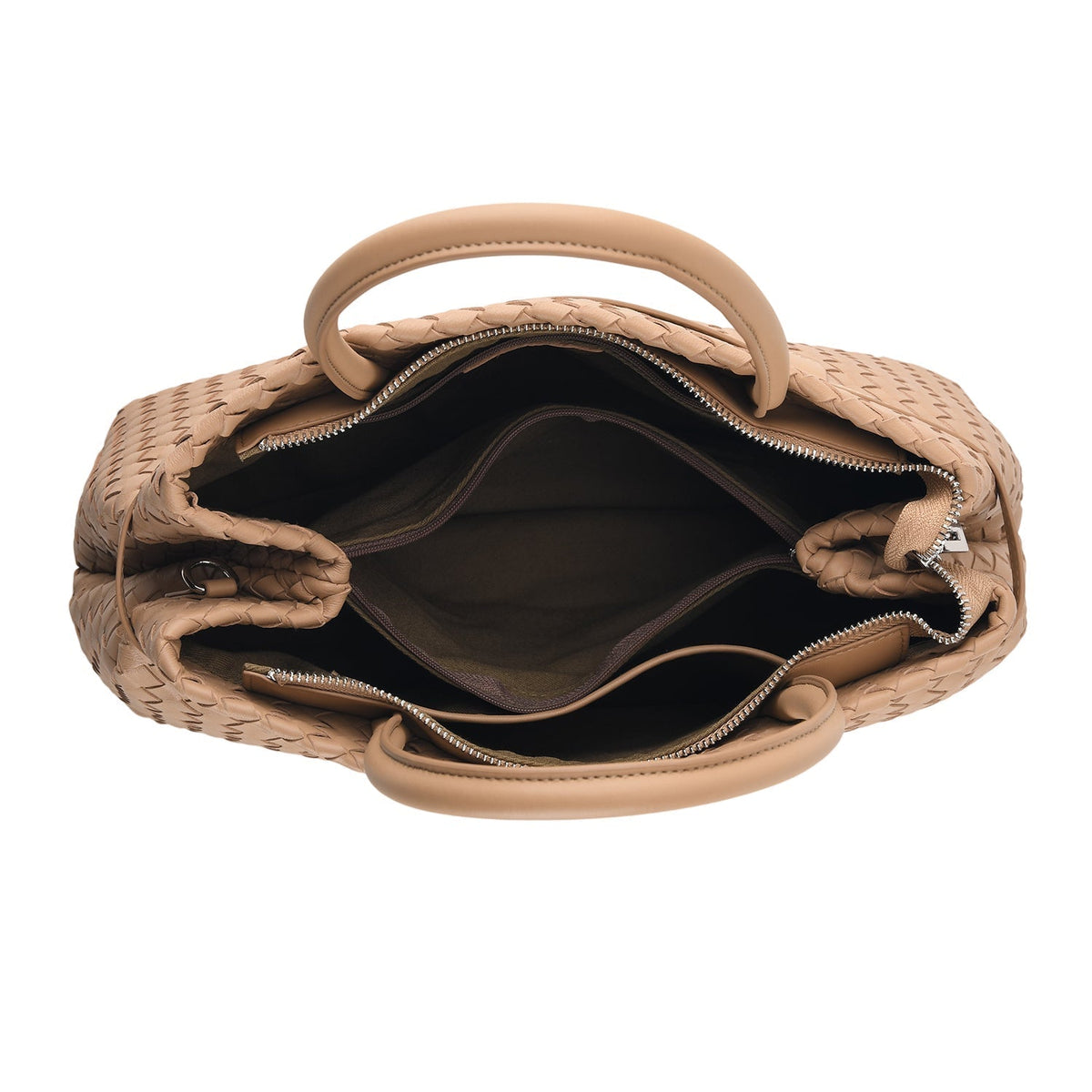 Valissiere Women's Genuine Leather Crossbody Bag with Multi-Pocket Storage