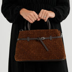 Valissiere Women's Genuine Leather Crossbody Bag with Multi-Pocket Storage
