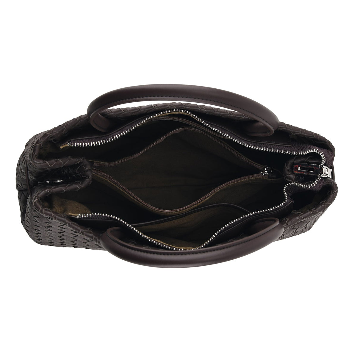 Valissiere Women's Genuine Leather Crossbody Bag with Multi-Pocket Storage