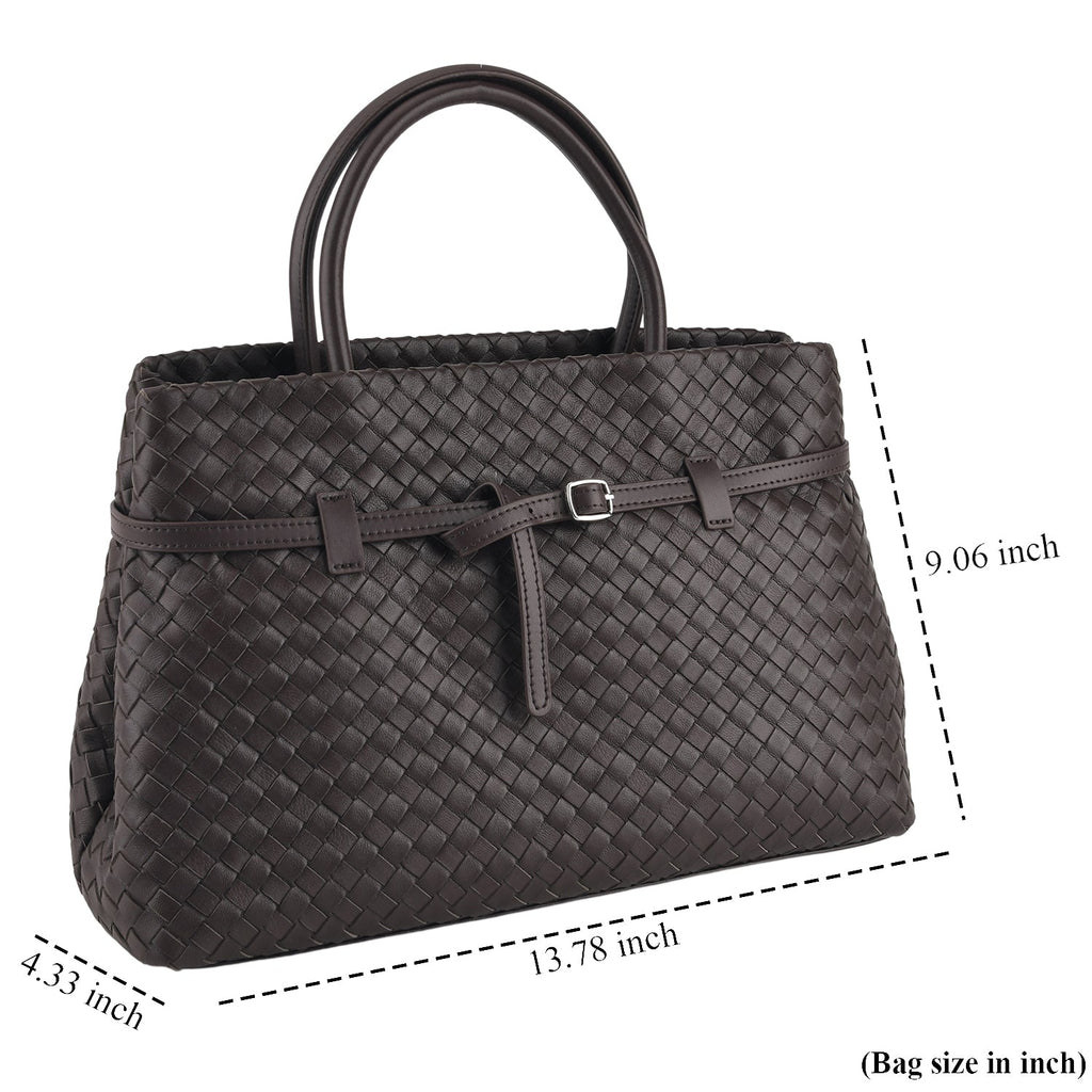Valissiere Women's Genuine Leather Crossbody Bag with Multi-Pocket Storage