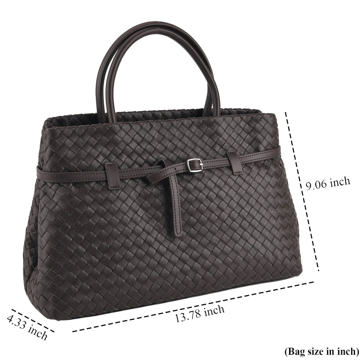 Valissiere Women's Genuine Leather Crossbody Bag with Multi-Pocket Storage
