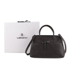 Valissiere Women's Genuine Leather Crossbody Bag with Multi-Pocket Storage
