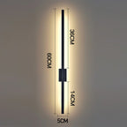 Vertical Bar Wall Sconce LED Light for Living Room | Warm White