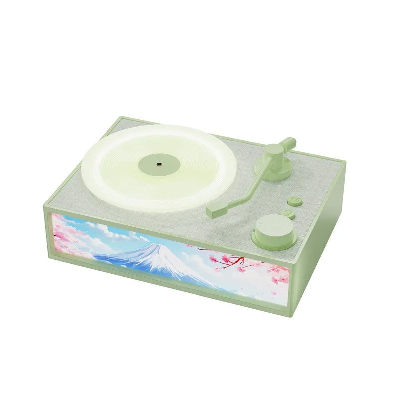 Vintage Design Wireless Aromatherapy Speaker with LED Mood Lighting