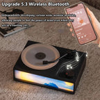 Vintage Design Wireless Aromatherapy Speaker with LED Mood Lighting