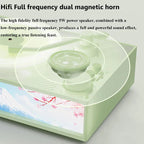 Vintage Design Wireless Aromatherapy Speaker with LED Mood Lighting
