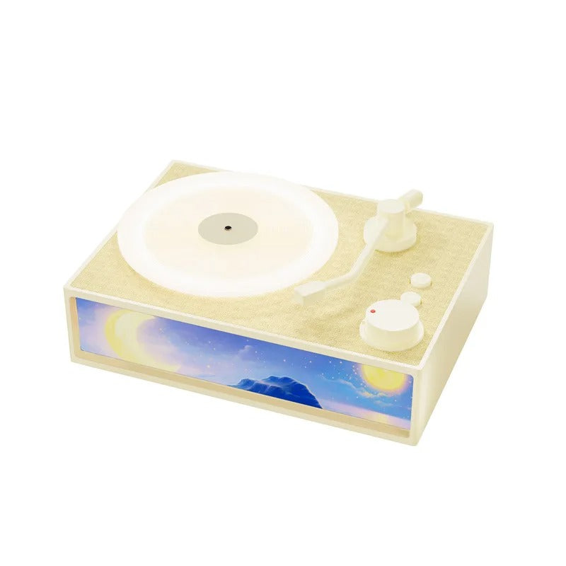 Vintage Design Wireless Aromatherapy Speaker with LED Mood Lighting