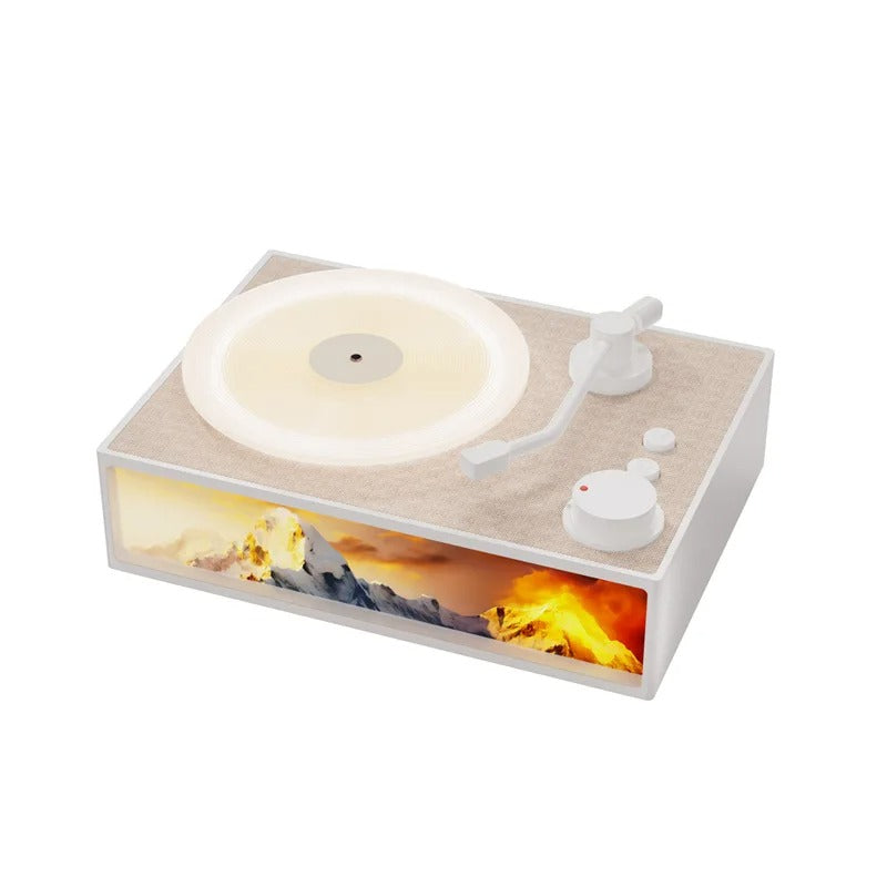 Vintage Design Wireless Aromatherapy Speaker with LED Mood Lighting