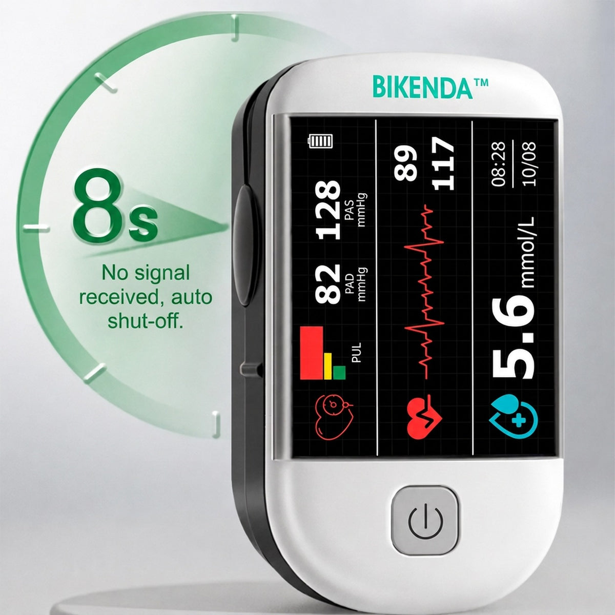 VitalCheck Compact Pulse Oximeter with OLED Display for Oxygen and Pulse
