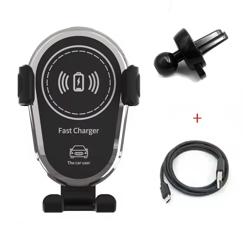 Voltano wireless car phone holder with fast charging for air vent