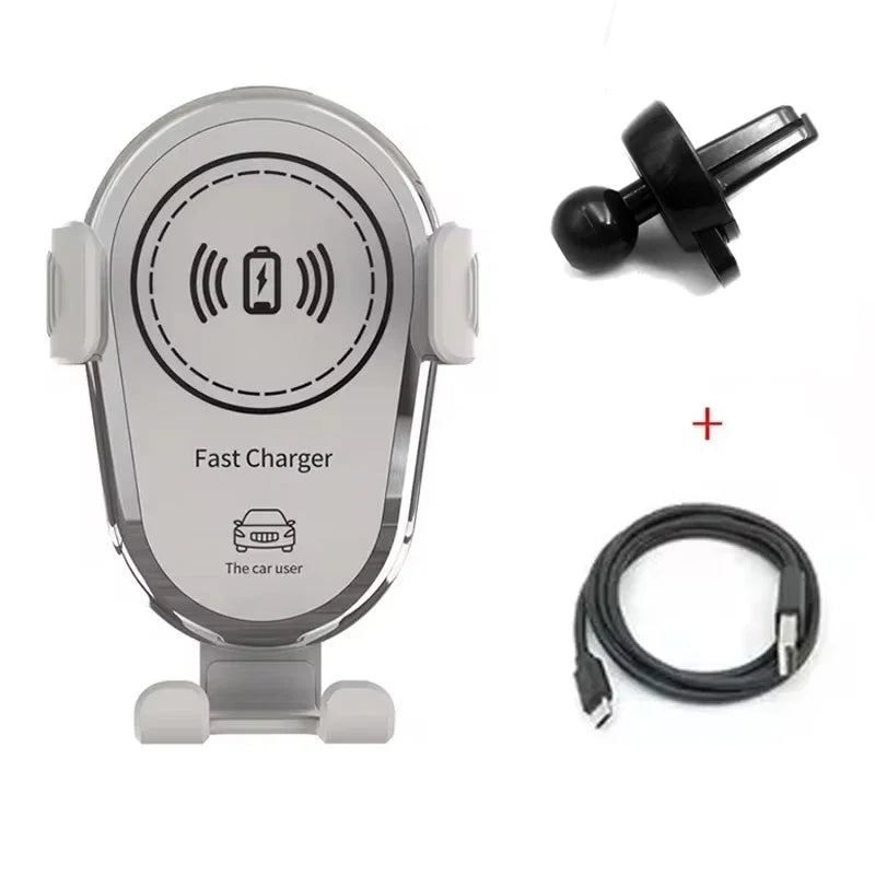 Voltano wireless car phone holder with fast charging for air vent