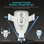 Voltano wireless car phone holder with fast charging for air vent