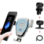 Voltano wireless car phone holder with fast charging for air vent