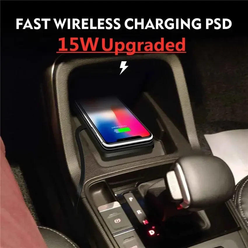 Boneroshop | Voltigo Wireless Charging Pad | 15W Fast Charger | Non-Slip & Ultra-Slim | Compatible with iPhone & Samsung