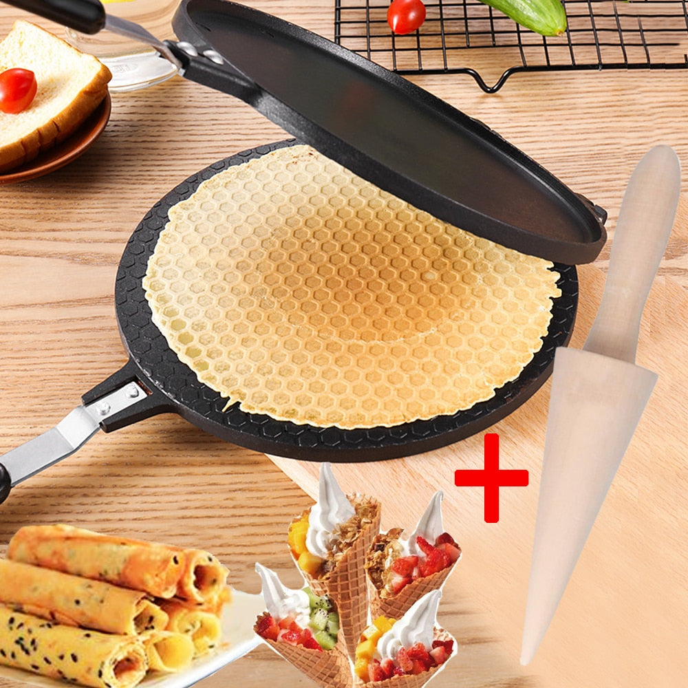 WaffleMaster Pan – Handy Waffle & Omelette Maker