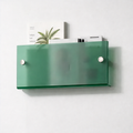 Wall Shelf Acrylic Floating Magazine Display Storage Organiser