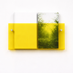 Wall Shelf Acrylic Floating Magazine Display Storage Organiser