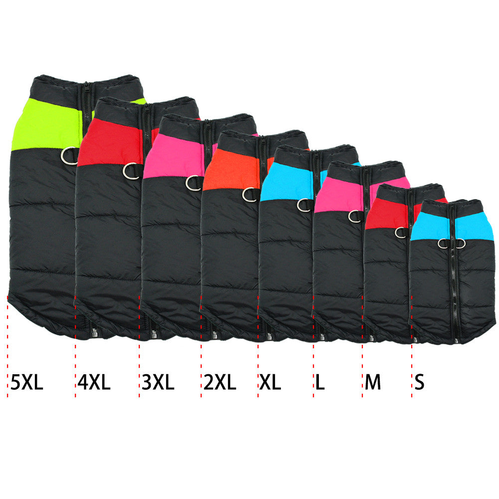 Warm and Water-Repellent Dog Coat
