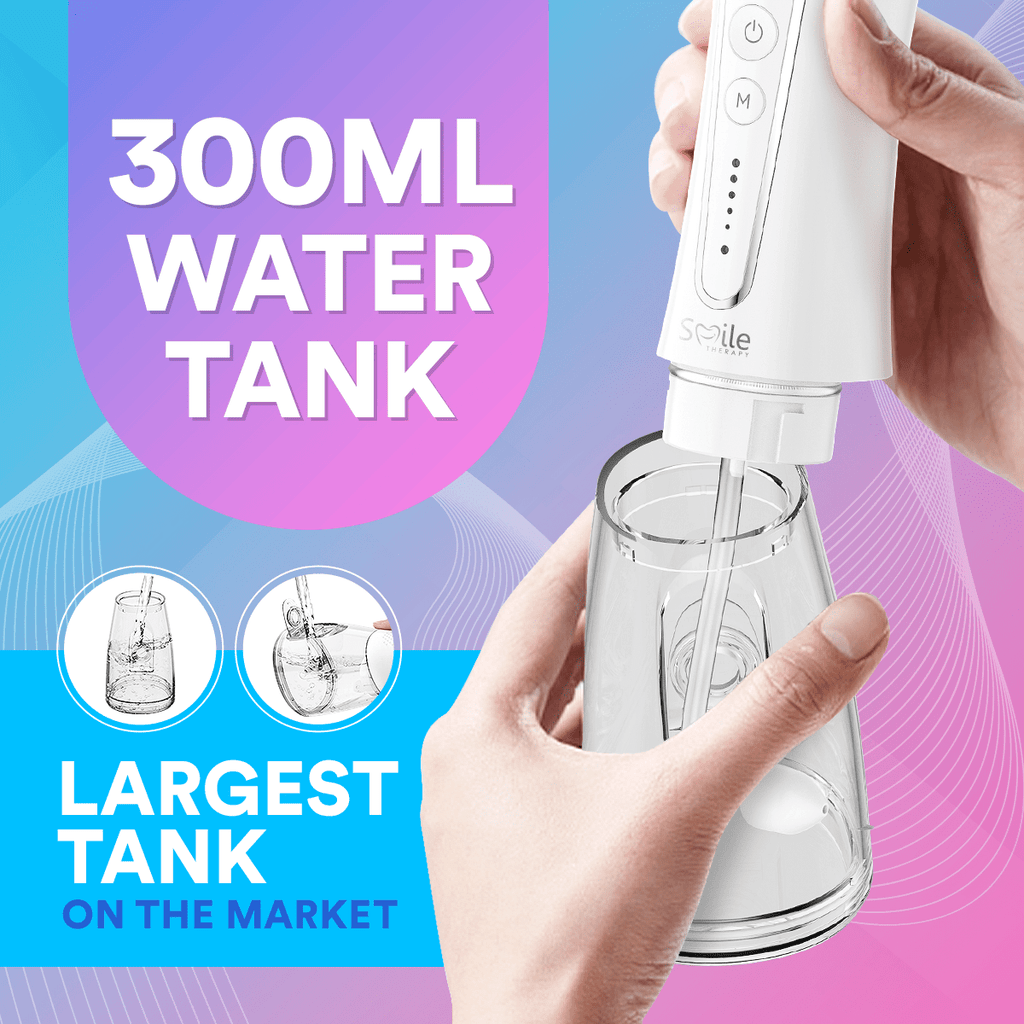 Water Flosser Pro — 1200 Pulses/Minute, 300 ml Tank, 5 Modes
